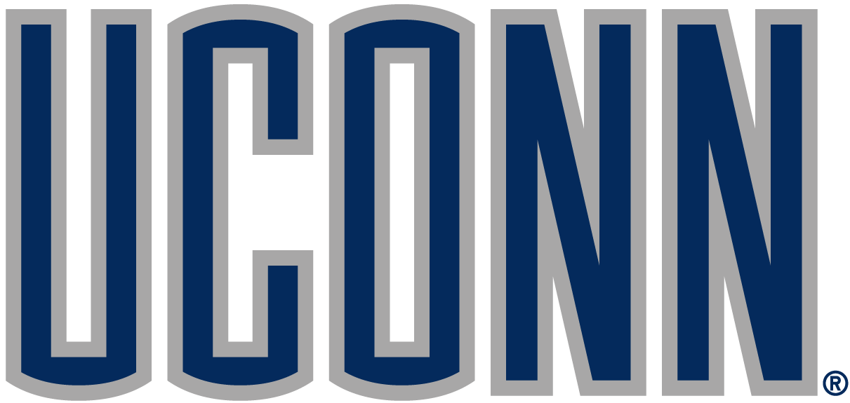 UConn Huskies 1996-2012 Wordmark Logo v2 diy DTF decal sticker